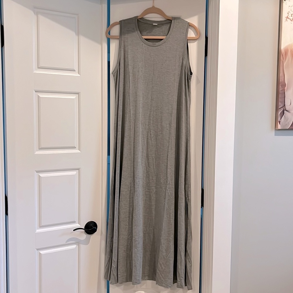 NWT LAKE pajama brand tank dress M